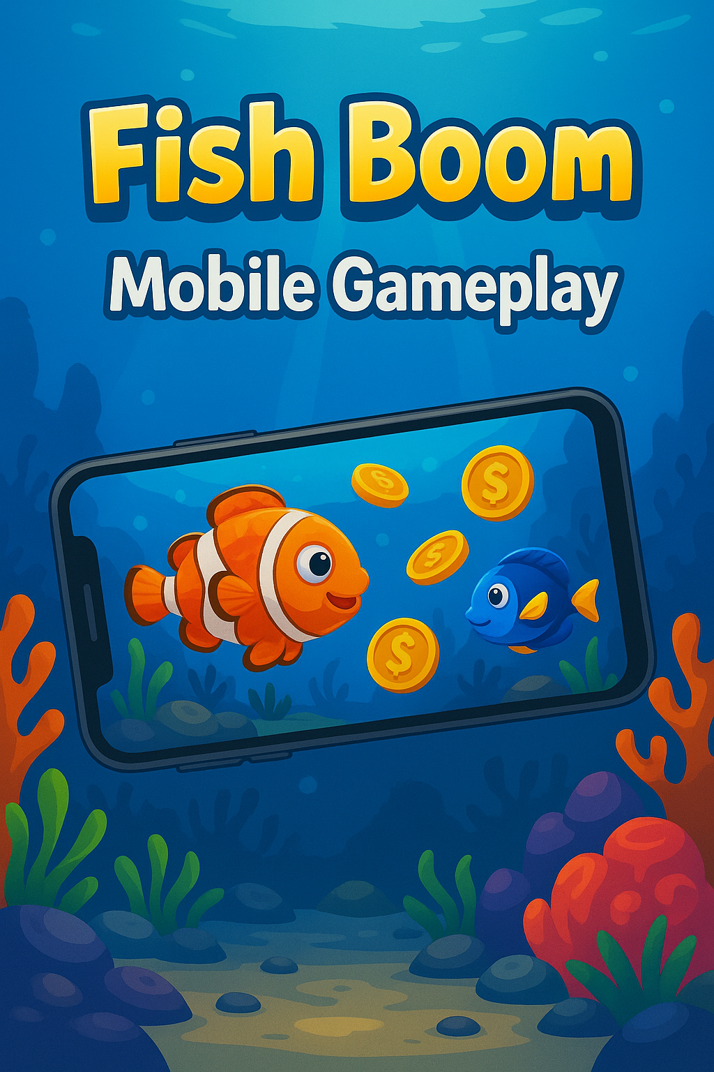 Fish Boom Mobile Gameplay